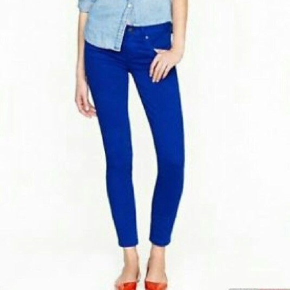 J. Crew Pants - J. Crew blue toothpick ankle pants
